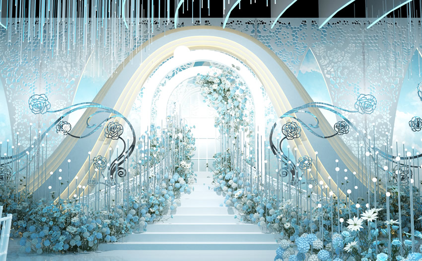 镇康釡香烙馍村水晶厅效果展示